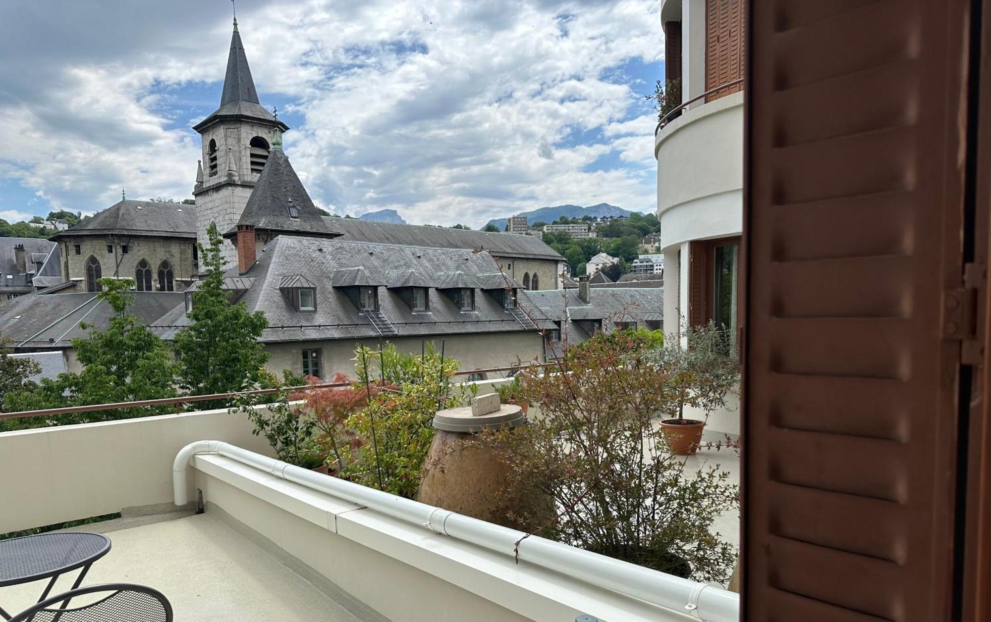 Ma Terrasse Sur Le Musee Apartment Chambéry Exterior foto